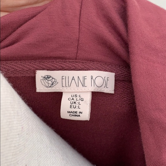 Women’s Rose Long Sleeve Cowl Neck Top Size L NWOT - Picture 6 of 6